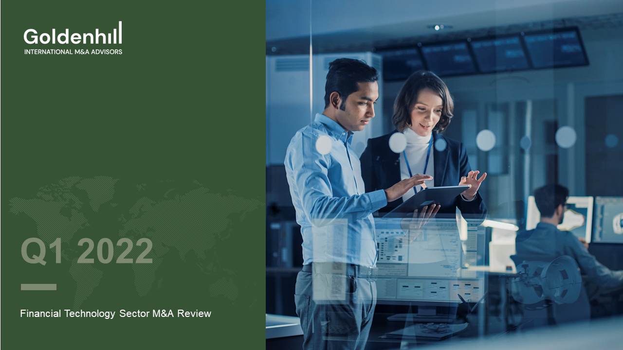 FinTech M&A Review Q1 2022 FRONT COVER